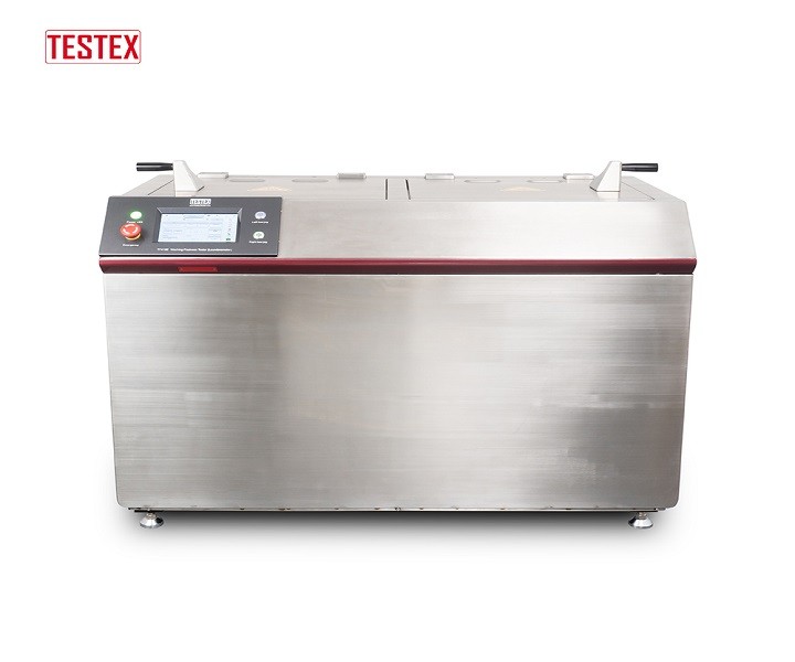 The Fastness Tester TF418E is a specialized machine used to test the wash fastness and color fastness of textiles. The machine is designed to simulate the effects of washing, rubbing, and other forms of wear and tear on textiles, allowing manufacturers